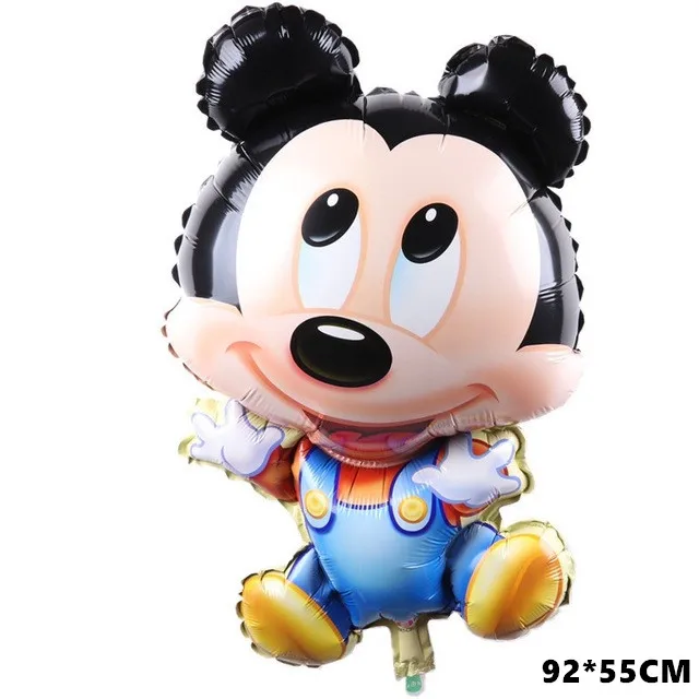 Mickey BINGTIAN 112 см шар Микки Минни Маус мультфильм алюминиевая фольга на день рождения шар ребенок день рождения украшение Классический - Цвет: Mickey