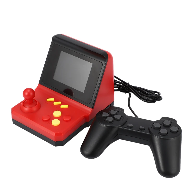 Ретро А5 джойстик игровая консоль встроенный в 600 игр Поддержка двойной игры ТВ выход 8 бит FC игровая система(черный+ красный