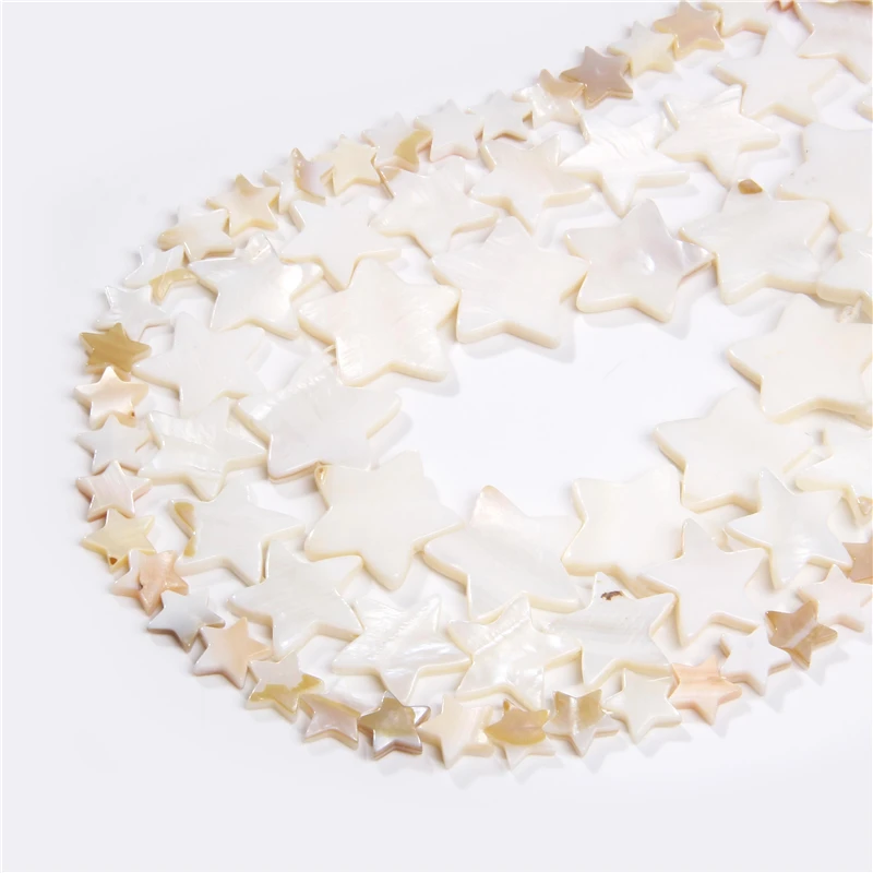 В форме звезды натуральный корпус перламутровый бисер ювелирное изделие