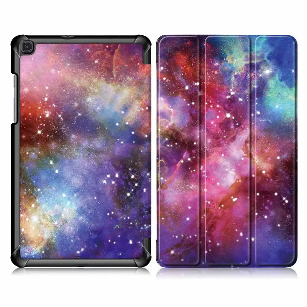 Pattern 4 Чехол с принтом для Samsung Galaxy tab A 8,0 SM T290 T295 T297 tab a 8 защитный чехол из искусственной кожи+ подарок - Цвет: Pattern 4