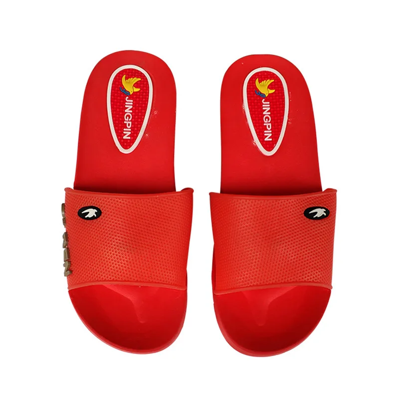 Новые модные летние сандалии; женские сандалии; шлепанцы; красивая обувь; красные сандалии - Цвет: Красный