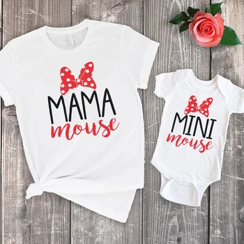 

mommy and me clothes mother daughter tshirts mom family matching tee summer shirt mini cute big sister little sister KT-2226