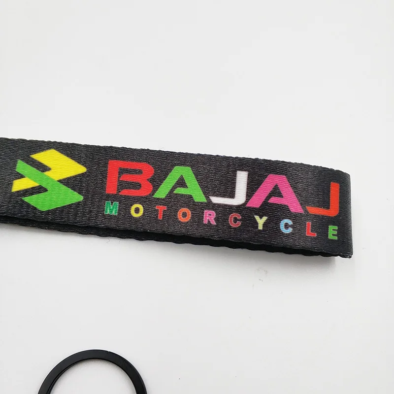 Motorcycle car metal key ring pendant for BAJAJ 205 210 203 219 218 travel bag home personal decoration with hanging buckle