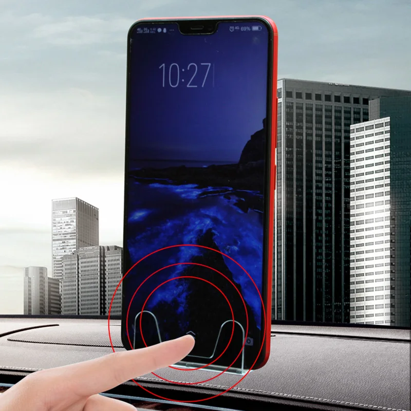 Универсальный автомобильный держатель для телефона Xiaomi подставка невидимка