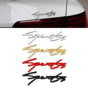 

3D Metal Racing SPORT Stickers Car Trunk Decal Accessories For Peugeot 307 308 407 206 207 3008 406 208 2008 508 408 306 301 106