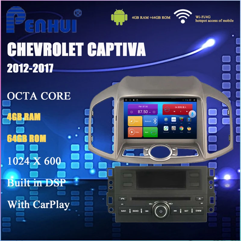 

Android Car DVD For Chevrolet Captiva (2012-2017Car Radio Multimedia Video Player Navigation GPS Android