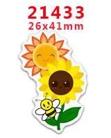 PR-21433 Наборы для творчества Герой мультфильма с плоской задней частью Плоские наклейки 30 штук. PR-19900-21433 - Цвет: PR-21433
