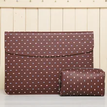 Сумка для ноутбука 11 12 13 15 дюймов PU кожаный матовый простой блокнот с рисунком рукав для MacBook Air Pro 13,3 15,4 водонепроницаемый чехол