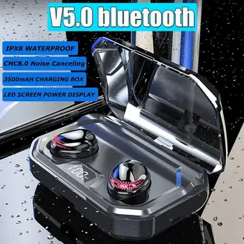 

Wireless bluetooth Earphone X10 TWS HiFi Stereo DSP Noise Cancelling Earbuds LED Display IPX8 Waterproof Sport Headset