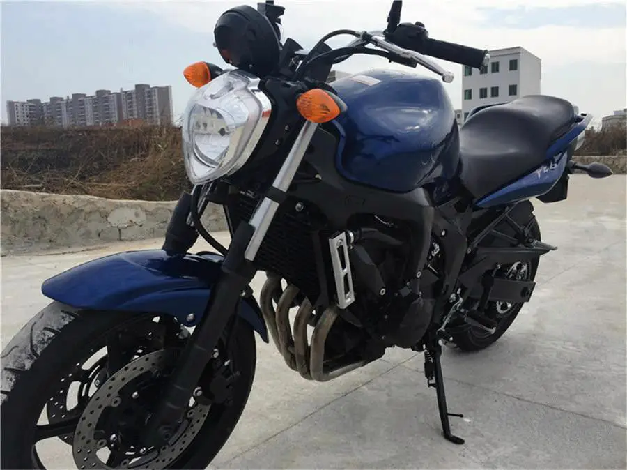 Для 2004 2005 2006 Yamaha FZ6N FZ-6N FZ6S FZ-6S 04-06 фара дальнего света для мотоцикла монтажный комплект зеркала заднего вида поворотники