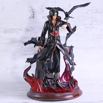 

Naruto Shippuden Uchiha Itachi Crow GK Statue Figure PVC Collectible Model Toy Figurals