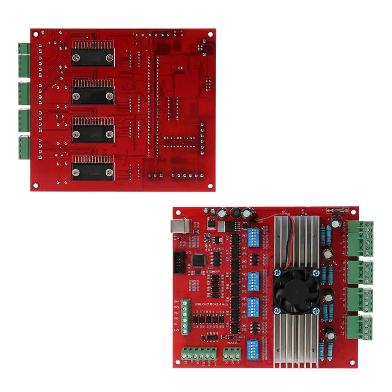 

MACH3 CNC USB 100Khz Breakout Board 4 Axis Interface Driver Motion Controller