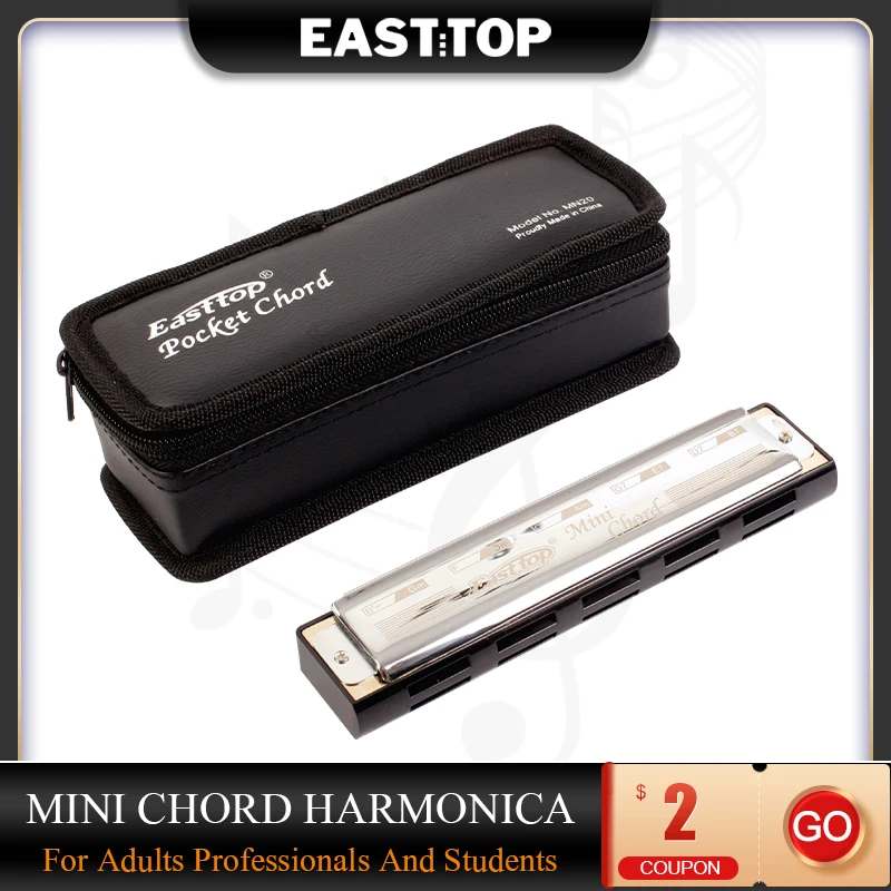 EASTTOPMN20T22MiniChordHarmonicaHighQualityHarmonicaWithVery