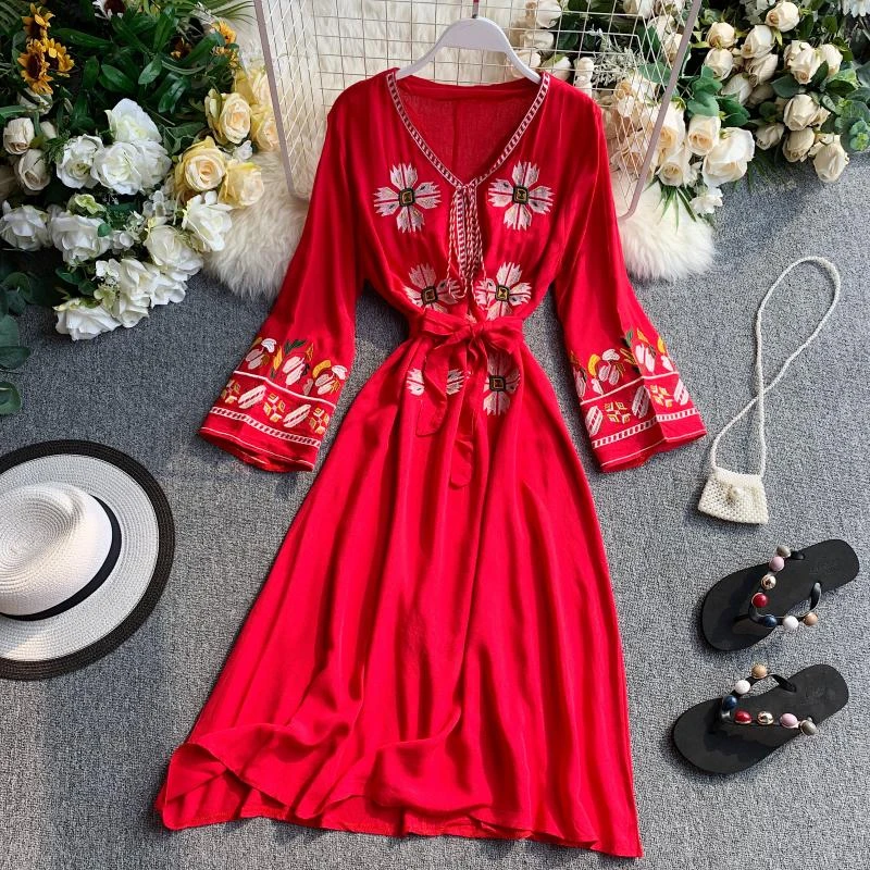 linen bohemian clothing