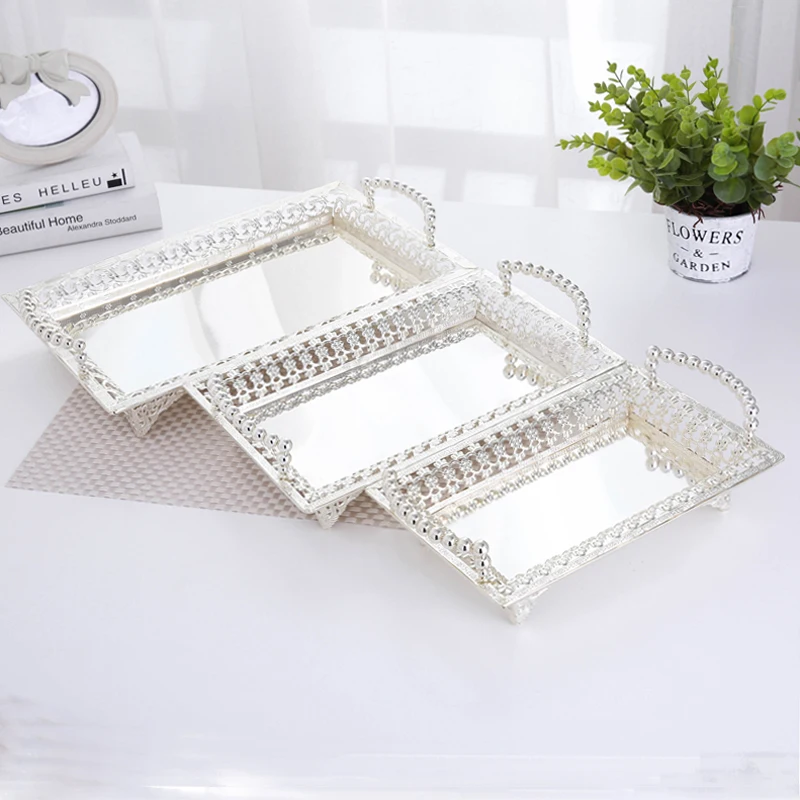 

Европейский-Стиль посеребренные фрукты днем Чай десерт лоток для свадебного десертного стола холодной еды украшения поднос для торта