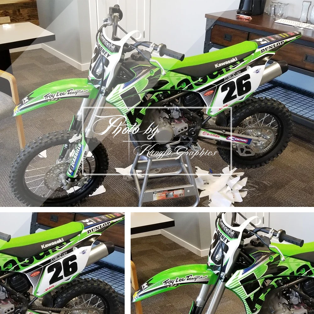 2014 2015 2016 2017 2018 2019 KX 85 100 GRAPHICS KAWASAKI KX85 KX100 DECALS DECO
