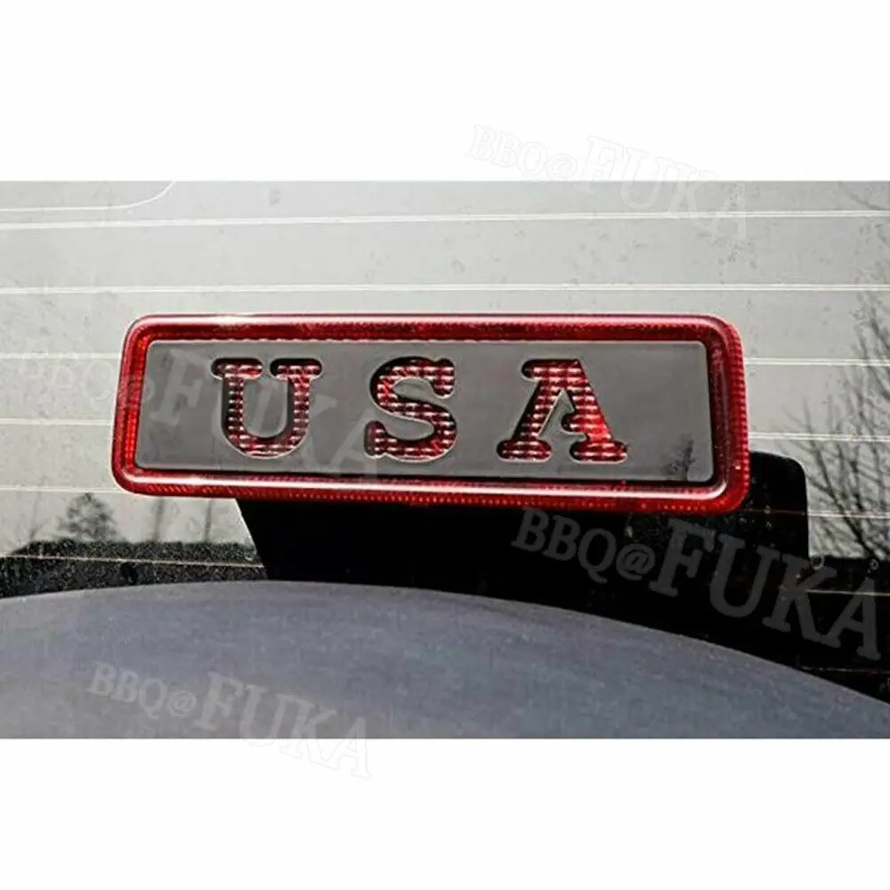 Черный США задний третий тормозной светильник для 2007- Jeep Wrangler JK JKU