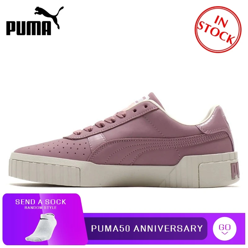 

Original PUMA Cali Nubuck Women's Skateboarding Shoes Sneakers 2019 Trend Comfortable Outdoor Shoes New Listing