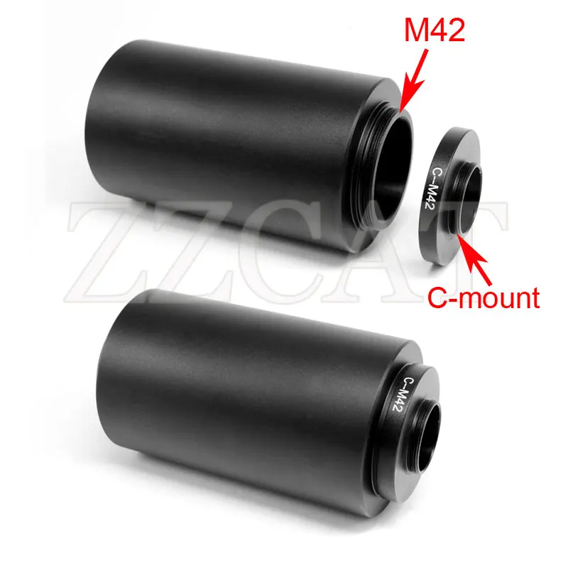 Переходное кольцо для микроскопа C to M42, переходное кольцо для микроскопа M42 x 0,75, переходное кольцо для Nikon Olympus Leica Microscopio, адаптер 1.2X