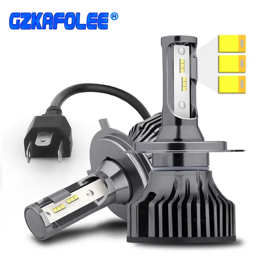 

ZES/6pcs/chip 12000LM H4 H7 LED H11 H8 H1 HB3 9005 9006 HB4 H9 Car Light Canbus Headlight Bulb 6000K/white 12V 24V Auto Lamp