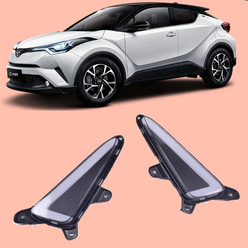 

Suitable for 17 Toyota CHR Daytime Running Lamp CHR Fog Modification Toyota Yize LED Daytime Running Lamp