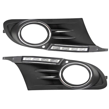 

2PCS Daytime Running Light For Volkswagen Golf 6 Golf6 MK6 09-13 LED Indicator Light DRL Bumper Front fog lamp