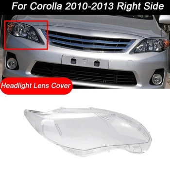 

for Toyota Corolla 2010-2013 Car Side Headlight Clear Lens Cover Head Light lamp Lampshade Shell