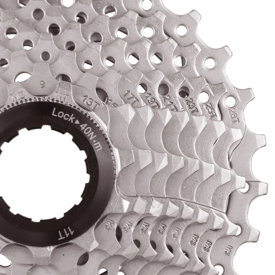 SUNSHINE 9 Speed MTB Road Bike Freewheel Cassette Flywheel 9S 25/28/32/36/40/42/46/50T for SHIMANO M370 M390 M4000 M590 Sram 9v bicycle cassette bicycle sprocket gear bike freewheel