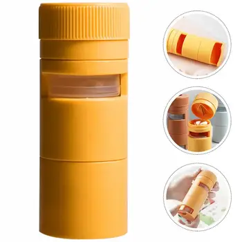 

1pc Small Medicine Case Portable Medicine Box Weekly Pill Case Travel Pill Case for Home Woman Man Outdoor