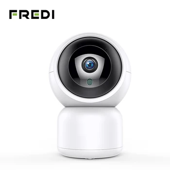 

FREDI Auto Tracking Camera 1080P Wireless WiFi Home Security Surveillance CCTV Camera IR Night Vision Baby Monitor IP Camera