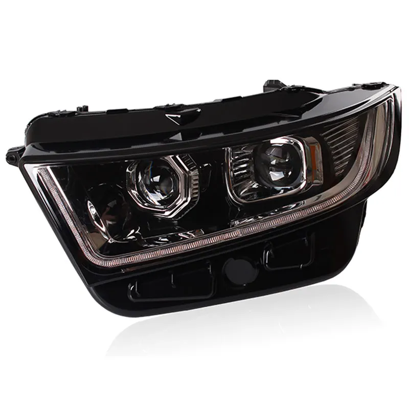 Best Price Car Styling for Ford Edge Headlights 2015-2018 Car Led Lights Double Xenon Lens Car Accessories Daytime Running Lights Fog Light