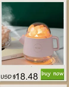 Wireless Air Humidifier USB Portbale Aroma Diffuser 2000mAh Battery Rechargeable Umidificador Essential Oil Humidificador
