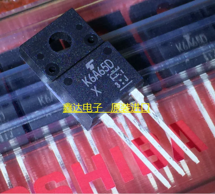 10 шт./лот K6A65D TK6A65D 6A 650V TO-220F