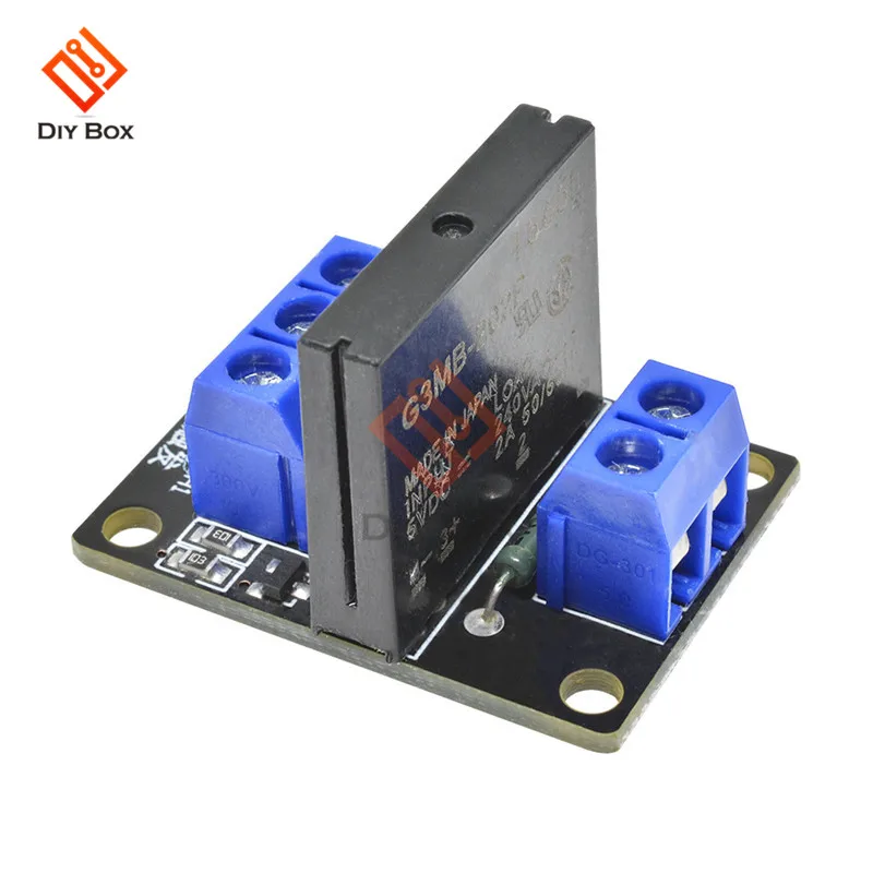 G3MB-202P 5 В DC 1 канал твердотельные релейные платы модуль для Arduino высокого уровня предохранитель для Arduino SSR G3MB-202P