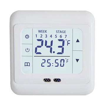 

Digital Home Thermoregulator Touch Screen Heating Thermostat For Warm Floor Electric Heating System Temperature Controller