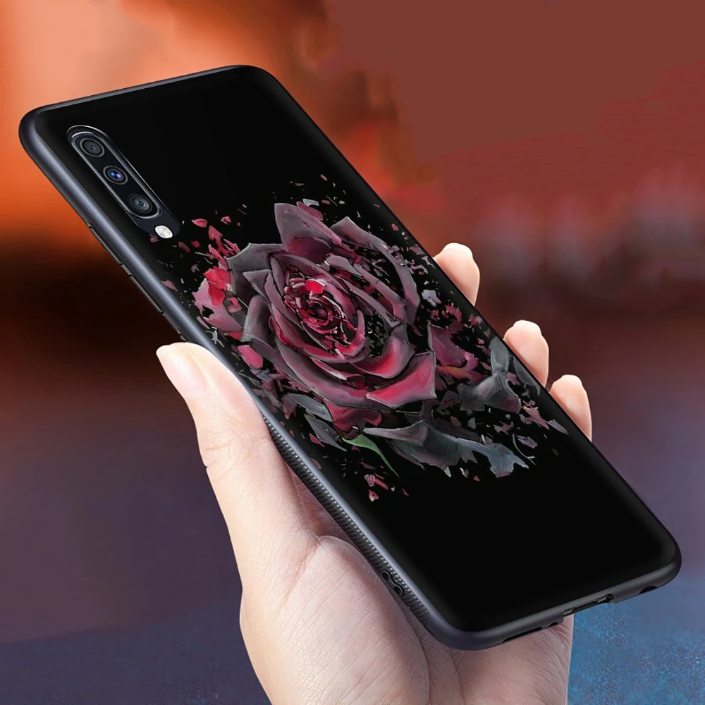 Светящийся розовый в темноте красивый мягкий силиконовый чехол для телефона для samsung A2 Core A10s A20E A20s A30s A40s A50s A60 A70s - Цвет: B7