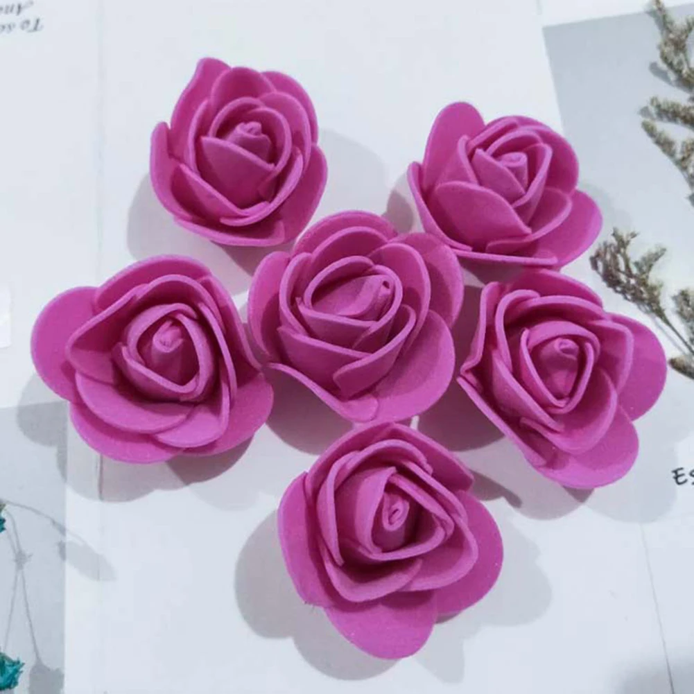 500 шт искусственная пена бутоны роз DIY Свадебный праздник Декор подарок на день Святого Валентина украшения