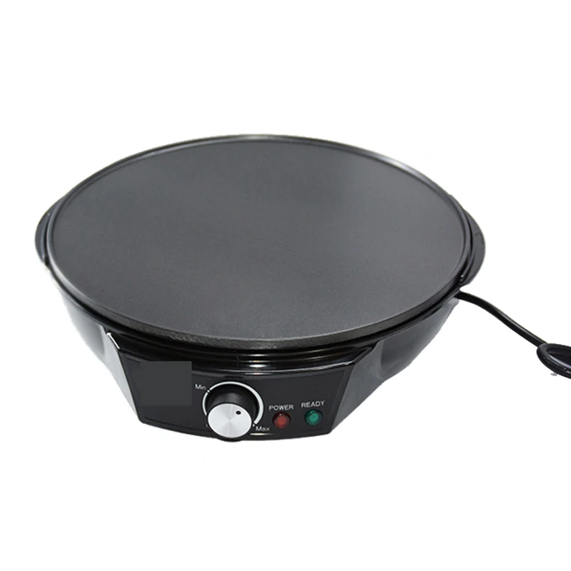 Electric Crepe Maker Grill Griddle Omelette Egg Pie Cake Baking Pan Pizza Pancake Roast Beef Steak Frying Machine EU Plug | Бытовая