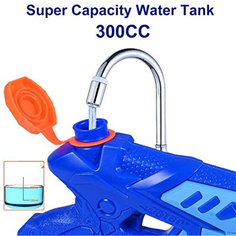 300CC Super Squirt Guns Water Pool Toys Water Guns Super Soaker Gun Summer Toys Gifts For Boys Girls Swimming Pool Beach