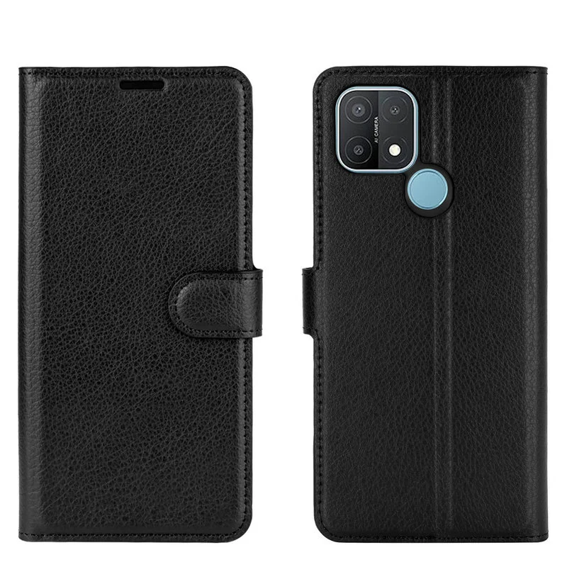 

for Oppo A15 CPH2185 Oppo A15s CPH2179 Wallet Phone Case Flip Leather Cover Capa Etui Fundas