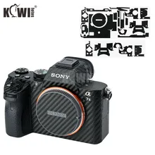 Углеродное волокно против царапин защитная пленка для sony A7M2 A7SM2 A7RM2 A7 II A7S II A7R II A7II A7SII A7RII камера 3M наклейка
