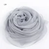 100x170cm Women 100% Natural Silk Scarf Shawl Female Pure Silk Scarves Wraps Solid Color Plus Size Shawls Long Beach Cover-ups 1