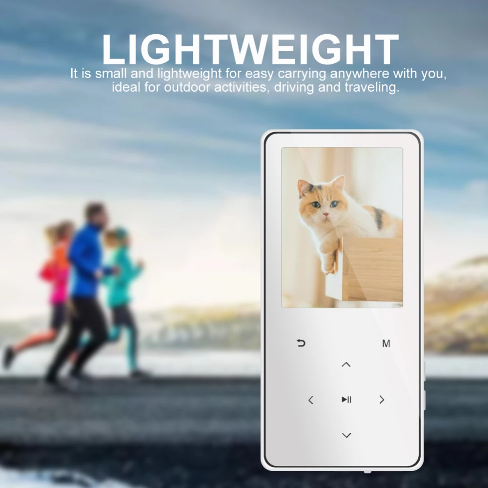 2,4 ''8 GB Bluetooth HiFi сенсорный зеркальный экран Музыка MP3 MP4 плеер электронная книга рекордер с Bluetooth Спорт Mp3 Mp4 музыкальный плеер Горячая