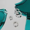 KIKICHICC 925 Sterling Silver Gold Plain 5MM 10MM  Huggies Piercing Clips Hoop Luxury Clips Pendiente Loops Earring Rock Punk 5