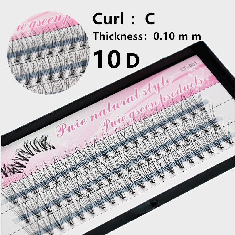 60 Cluster Wimpern Professionelles Make-up Wimpernverlängerung Künstliche Wimpern für Wimpernverlängerungen Falsche Wimpern Tabs Großhandel