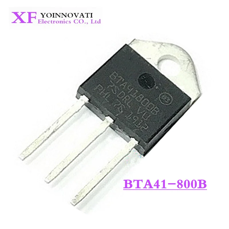 10 шт./лот BTA41-800B triac BTA41800B TO-3P новый оригинальный | Электронные компоненты и