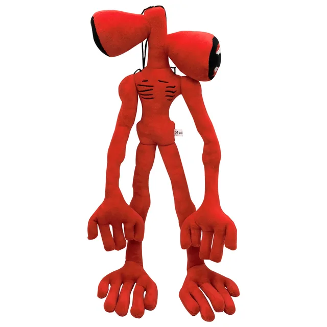 30-40cm New Siren Head Siren Plush Toy Black Cat Doll Christmas Gift Wholesale Anime Plush 55CM - Red joint