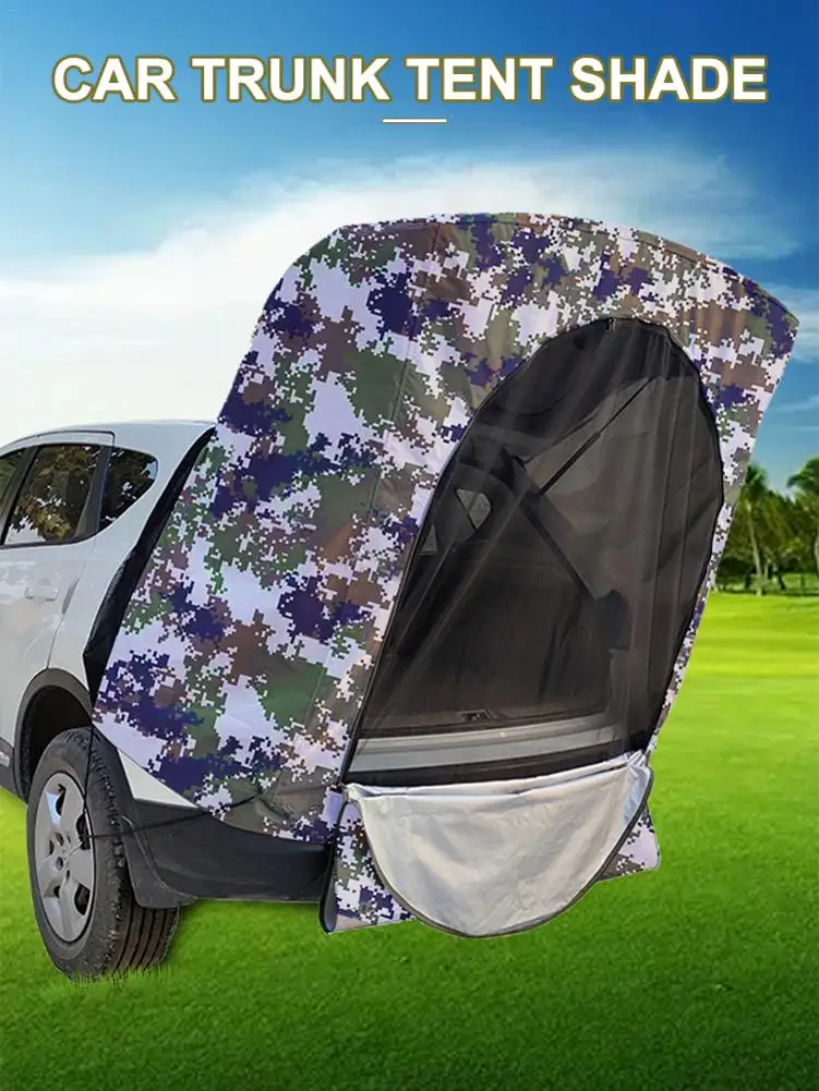 Tienda de campaña para maletero de coche, toldo trasero para exteriores