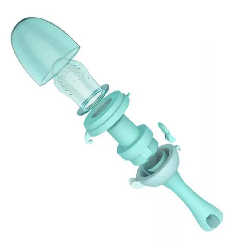 Fresh Fruit And Vegetable Safe Feeder Nipples Baby Pacifier New Baby Teethers Infant nipple Teethers With Pacifier Chain