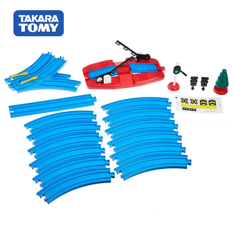 Горячая смешная детская игрушка Такара Tomy Tomica Plarail Rail набор B поезд модель комплект литой автомобиль игрушки для детей игрушечный автомобиль